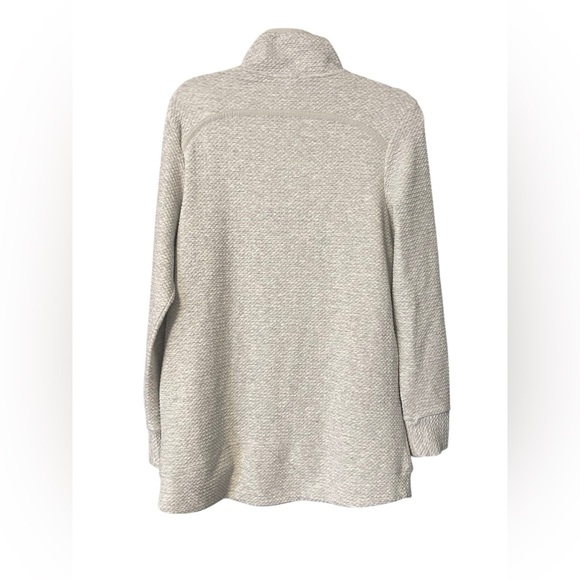 AVÍA women’s light gray OTTOMAN TUNIC JACKET - Picture 4 of 6